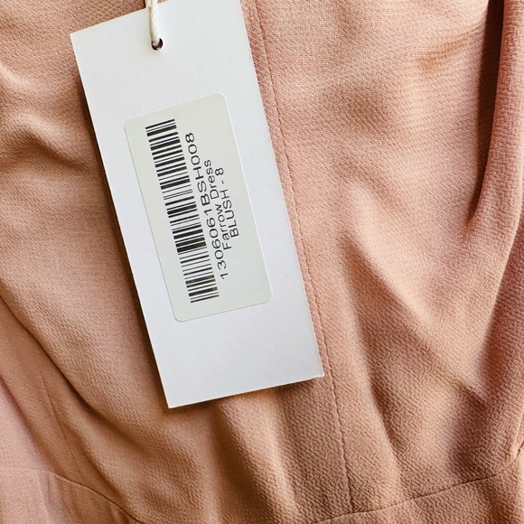 Reformation Farrow Dress Size 8 in Blush - Picture 9 of 9